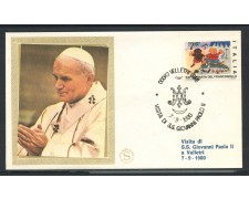 1980 - ITALIA - VELLETRI (RM) - VISITA DI S.S. GIOVANNI PAOLO II° - LOTTO/31174