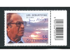 2011 - AUSTRIA - BRUNO KREISKY - NUOVO - LOTTO/33562