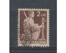 1945 - LOTTO/5993U - REPUBBLICA - 2 LIRE DEMOCRATICA USATO