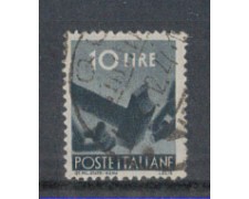 1945 - LOTTO/5999U - REPUBBLICA - 10 LIRE GRIGIO DEMOCRATICA USA