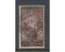 1945 - LOTTO/6005U - REPUBBLICA - 50 LIRE DEMOCRATICA USATO
