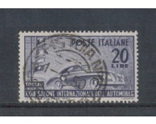 1950 - LOTTO/6093U - REPUBBLICA - 20 LIRE SALONE AUTO USATO