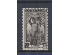 1950 - LOTTO/6117SA - REPUBBLICA - 2 LIRE ITALIA LAVORO FIL. SA