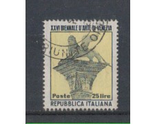 1952 - LOTTO/6182U - REPUBBLICA - BIENNALE DI VENEZIA USATO 1952 - LOTTO/6182U - REPUBBLICA - BIENNALE DI VENEZIA USATO