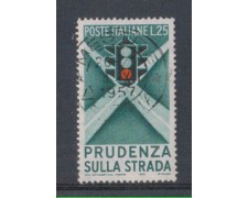 1957 - LOTTO/6317U - REPUBBLICA - EDUCAZIONE STRADALE USATO 1957 - LOTTO/6317U - REPUBBLICA - EDUCAZIONE STRADALE USATO