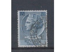 1957 - LOTTO/6318U - REPUBBLICA - 200 L. SIRACUSANA USATO 1957 - LOTTO/6318U - REPUBBLICA - 200 L. SIRACUSANA USATO