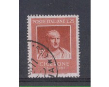 1957 - LOTTO/6322U - REPUBBLICA - 25 L. CICERONE USATO