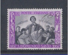 1957 - LOTTO/6326U - REPUBBLICA - S.D.SAVIO USATO