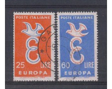 1958 - LOTTO/6337U - REPUBBLICA - EUROPA 2v. USATI