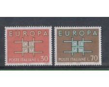 1963 - LOTTO/6418 - REPUBBLICA - EUROPA 2v. 1963 - LOTTO/6418 - REPUBBLICA - EUROPA 2v.