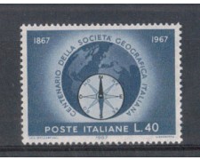 1967 - LOTTO/6460 - REPUBBLICA - SOCIETA' GEOGRAFICA