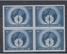 1967 - LOTTO/6460Q - REPUBBBLICA - SOCIETA' GEOGRAFICA QUARTINA