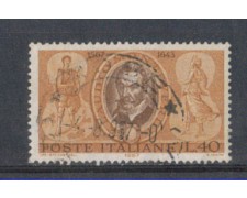 1967 - LOTTO/6465U - REPUBBLICA - CLAUDIO MONTEVERDI  USATO