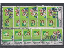 1967 - LOTTO/6466UCM - REPUBBLICA - 500 L. GIRO D'ITALIA  x 100