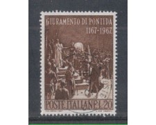 1967 - LOTTO/6473U - REPUBBLICA - GIUR. DI PONTIDA USATO