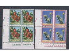 1967 - LOTTO/6477Q - REPUBBLICA - FLORA II° QUARTINE