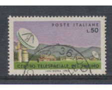 1968 - LOTTO/6512U - REPUBBLICA - CENTRO SPAZIALE  USATO