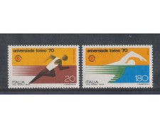1970 - LOTTO/6527 - REPUBBLICA - UNIVERSIADI