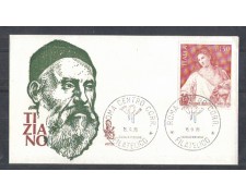 1976 - LOTTO/6648Z - REPUBBLICA - TIZIANO - FDC 1976 - LOTTO/6648Z - REPUBBLICA - TIZIANO - FDC