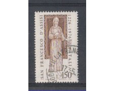 1976 - LOTTO/6649U - REPUBBLICA - SAN FRANCESCO - USATO 1976 - LOTTO/6649U - REPUBBLICA - SAN FRANCESCO - USATO