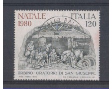 1980 - LOTTO/6731U - REPUBBLICA - NATALE - USATO