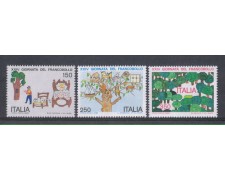 1982 - LOTTO/6776 - REPUBBLICA - GIORNATA FRANCOBOLLO 1982 - LOTTO/6776 - REPUBBLICA - GIORNATA FRANCOBOLLO