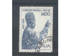 1983 - LOTTO/6784U - REPUBBLICA - PAPA PIO XII° - USATO 1983 - LOTTO/6784U - REPUBBLICA - PAPA PIO XII° - USATO