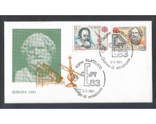 1983 - LOTTO/6789ZA - REPUBBLICA - EUROPA - FDC 1983 - LOTTO/6789ZA - REPUBBLICA - EUROPA - FDC