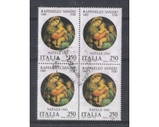 1983 - LOTTO/6801UA - REPUBBLICA - 250 L. NATALE - QUART/USATA 1983 - LOTTO/6801UA - REPUBBLICA - 250 L. NATALE - QUART/USATA