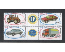 1984 - LOTTO/6806 - REPUBBLICA - AUTOMOBILI 1° SERIE 1984 - LOTTO/6806 - REPUBBLICA - AUTOMOBILI 1° SERIE