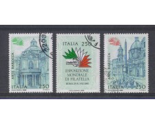 1985 - LOTTO/6828UD - REPUBBLICA - ITALIA 85 - 4° SERIE USATI 1985 - LOTTO/6828UD - REPUBBLICA - ITALIA 85 - 4° SERIE USATI