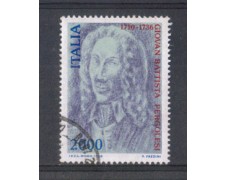 1986 - LOTTO/6849U - REPUBBLICA - G.B.PERGOLESI - USATO