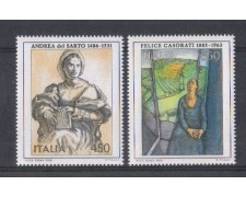 1986 - LOTTO/6864 - REPUBBLICA - ARTE ITALIANA 2v. - NUOVI