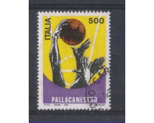 1991 - LOTTO/6966U - REPUBBLICA - LA PALLACANESTRO - USATO