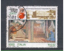 2001 - LOTTO/7305U - REPUBBLICA - ITALIA IN GIAPPONE - USATO