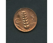 1936 - LOTTO/18480 - REGNO - 5 CENT. SPIGA II° TIPO