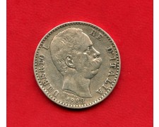 1882 - REGNO - 2 LIRE ARGENTO RE UMBERTO I° - LOTTO/M29480