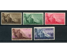 1948  SAN MARINO - LAVORO 5v. LINGUELLATI - LOTTO/33644