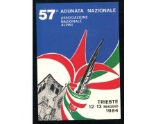 1984 - ITALIA - TRIESTE - 57° ADUNATA NAZIONALE ALPINI - LOTTO/31198