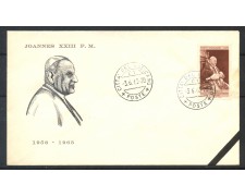 1963 - VATICANO - BUSTA CON ANNULLO DEL GIORNO DELLA MORTE DI S.S. GIOVANNI XXIII° - LOTTO/31760