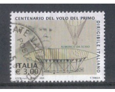 2005 - LOTTO/7518U - REPUBBLICA - PRIMO DIRIGIBILE - USATO 2005 - LOTTO/7518U - REPUBBLICA - PRIMO DIRIGIBILE - USATO