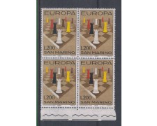 1965 - LOTTO/7897Q - SAN MARINO - EUROPA - QUARTINA