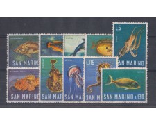 1966 - LOTTO/7904 - SAN MARINO - FAUNA MARINA