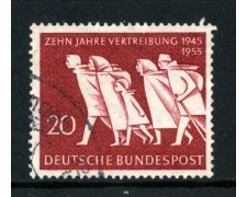 1955 - GERMANIA FEDERALE - DECENNALE DELL'ESODO DALL'EST - USATO - LOTTO/30790U 1955 - GERMANIA FEDERALE - DECENNALE DELL'ESODO DALL'EST - USATO - LOTTO/30790U
