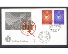 1978 - LOTTO/7987ZA - SAN MARINO - INGRESSO U.I.T - FDC