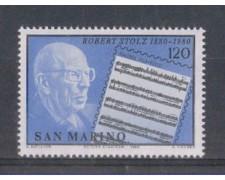 1980 - LOTTO/8008 - SAN MARINO - ROBERT STOLZ 1980 - LOTTO/8008 - SAN MARINO - ROBERT STOLZ