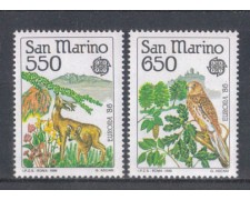 1986 - LOTTO/8065 - SAN MARINO - EUROPA 2v. - NUOVI 1986 - LOTTO/8065 - SAN MARINO - EUROPA 2v. - NUOVI