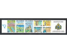 1990 - LOTTO/8106 - SAN MARINO - ANNO DEL TURISMO - LIBRETTO NUOVO