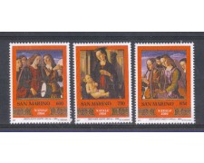 1994 - LOTTO/8148 - SAN MARINO - NATALE 3v. - NUOVI