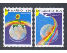 1998 - LOTTO/8188 - SAN MARINO - GIORNATA DEL MALATO 1998 - LOTTO/8188 - SAN MARINO - GIORNATA DEL MALATO